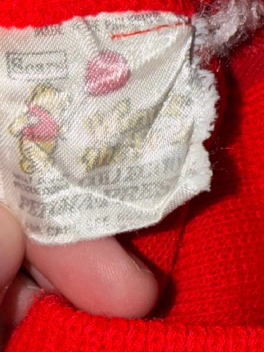 Vintage 1980s Sears Winnie the Pooh Embroidered Knit Romper Baby 0–6 Months - Picture 2 of 2